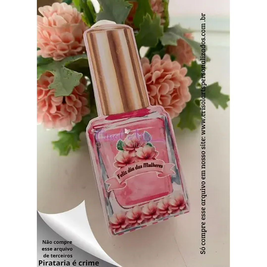 Arquivo Digital Porta Esmalte dia Internacional da Mulher (Arquivo em PDF) 1