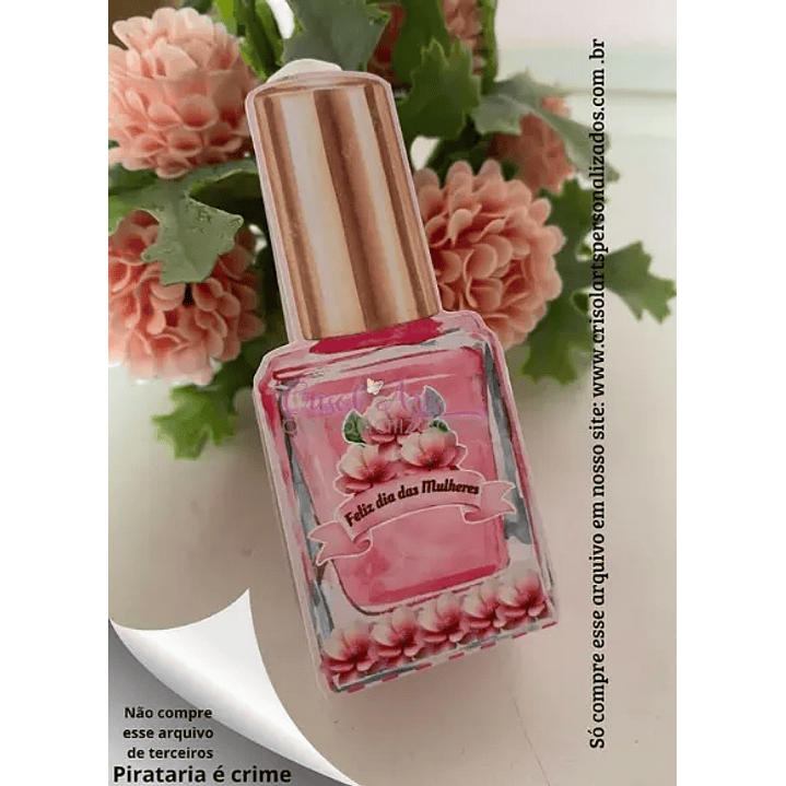 Arquivo Digital Porta Esmalte dia Internacional da Mulher (Arquivo em PDF) 1