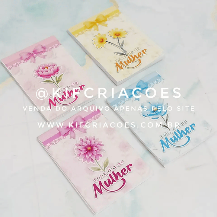 Arquivo Digital Bloco de Notas dia Internacional da Mulher (Arquivo em PDF) 1