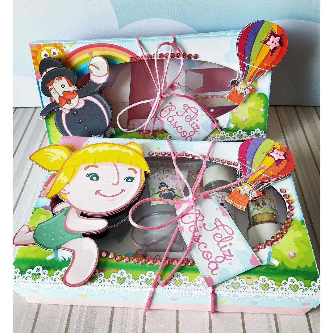 Arquivo de Corte Mini Confeiteiro Mundo Bita Páscoa 1