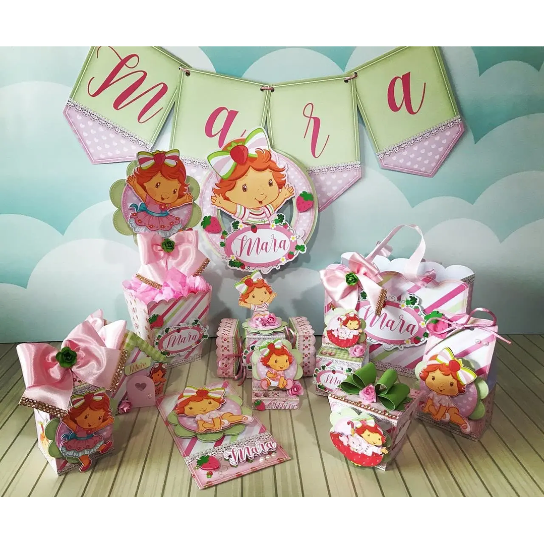 Arquivo de Corte Moranguinho baby 1