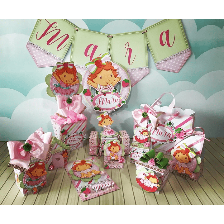 Arquivo de Corte Moranguinho baby 1