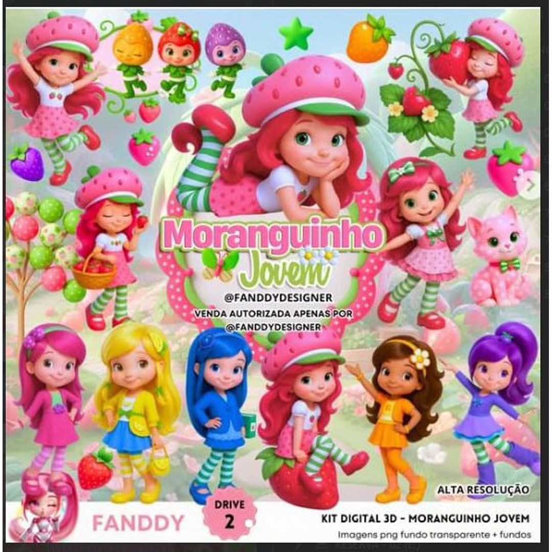 Kit Digital Moranguinho 1