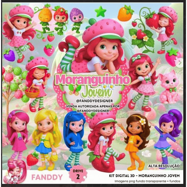 Kit Digital Moranguinho 1