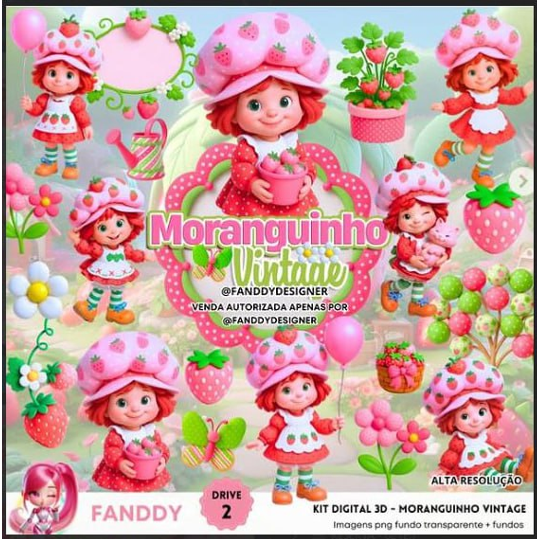 Kit Digital Moranguinho 1