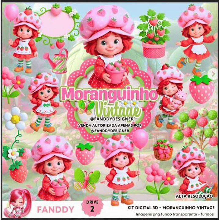 Kit Digital Moranguinho 1