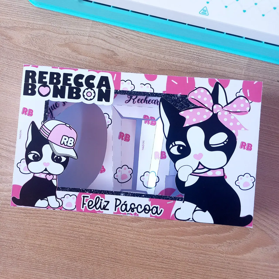 Caixa de Ovo de Colher Rebecca Bombom 1