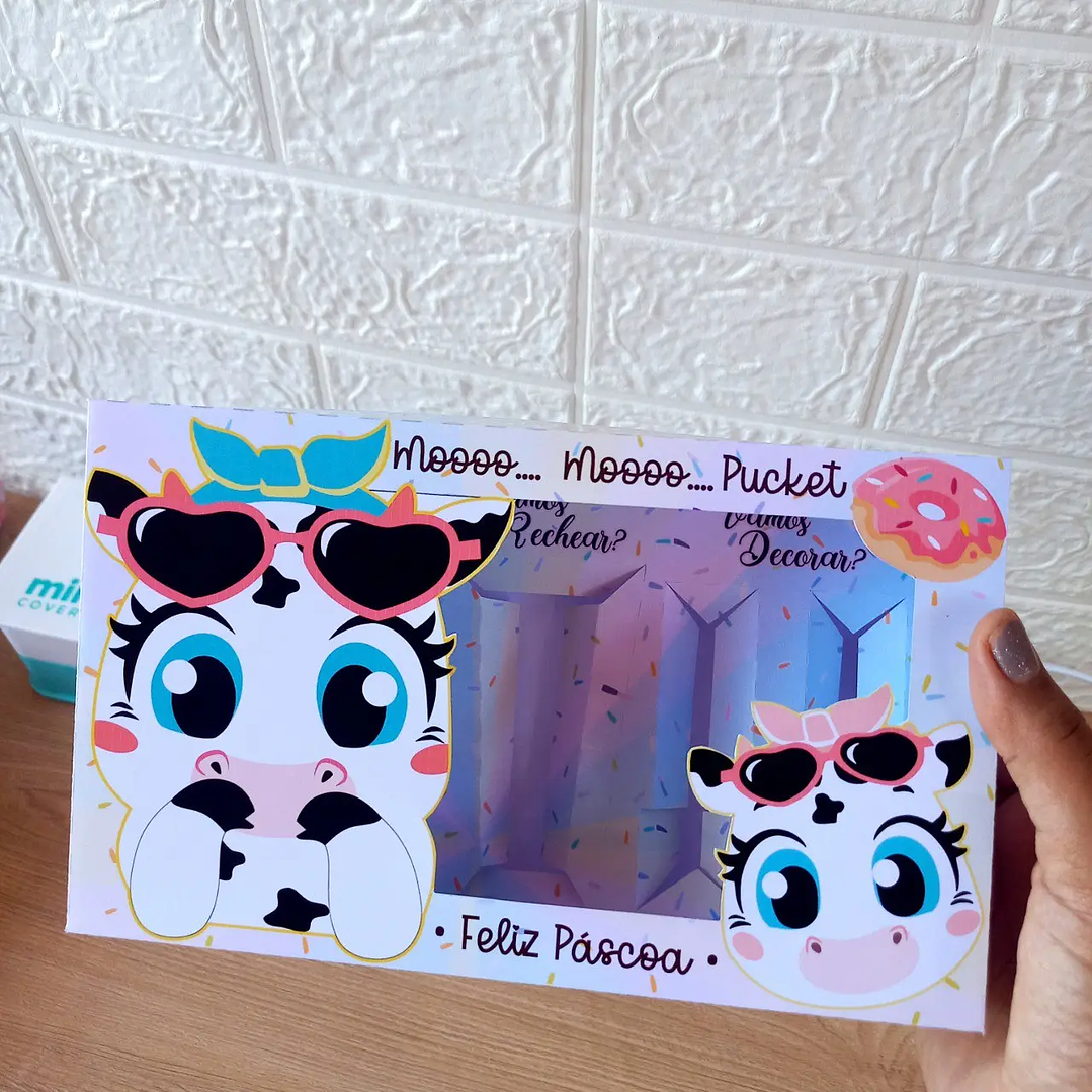 Caixa de Ovo de Colher Pucket Vaquinha 1