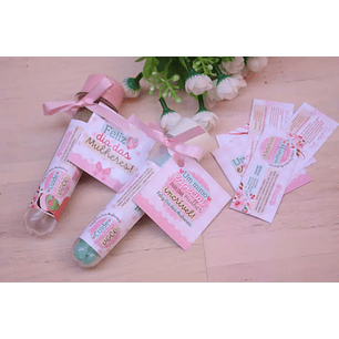 Arquivo Digital Tubete dia Internacional da Mulher (Arquivo em PDF e PNG)