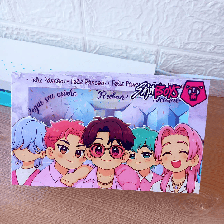 Caixa de Ovo de Colher Saja Boys 1