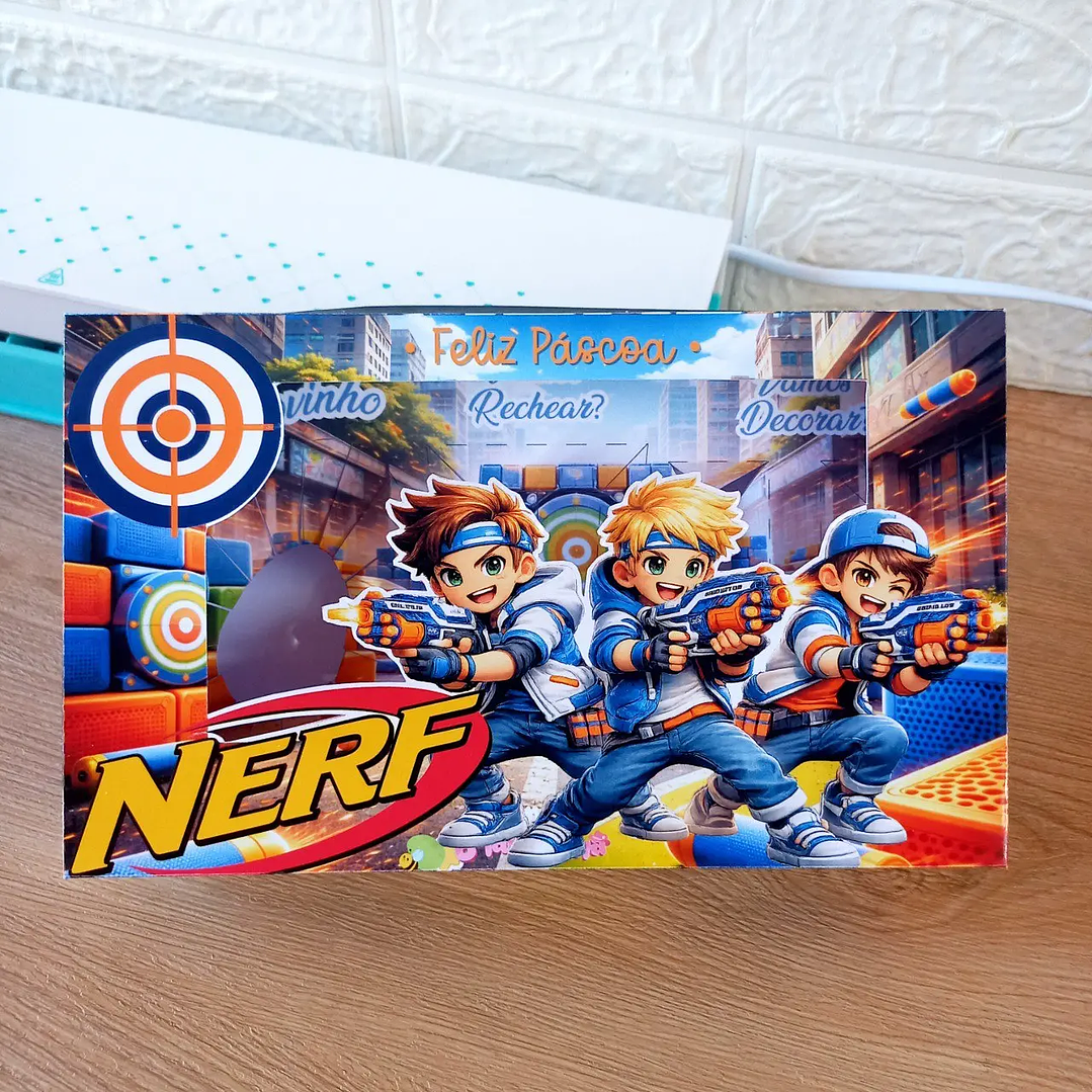 Caixa de Ovo de Colher Nerf 1