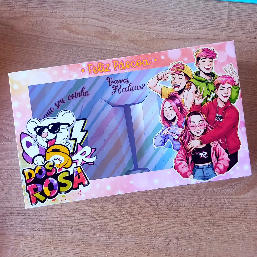 Caixa de Ovo de Colher Dos Rosas 1