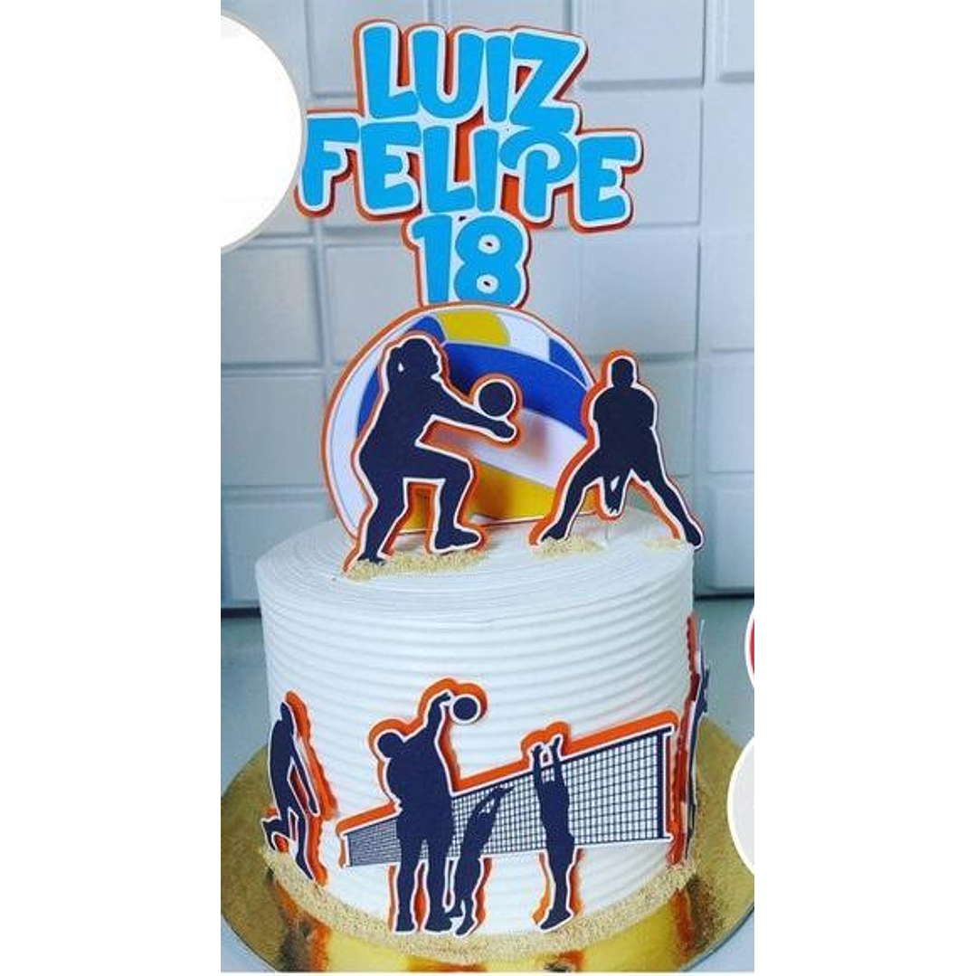 Arquivo de Corte Topo Volei 1