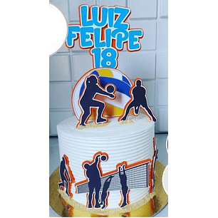 Arquivo de Corte Topo Volei