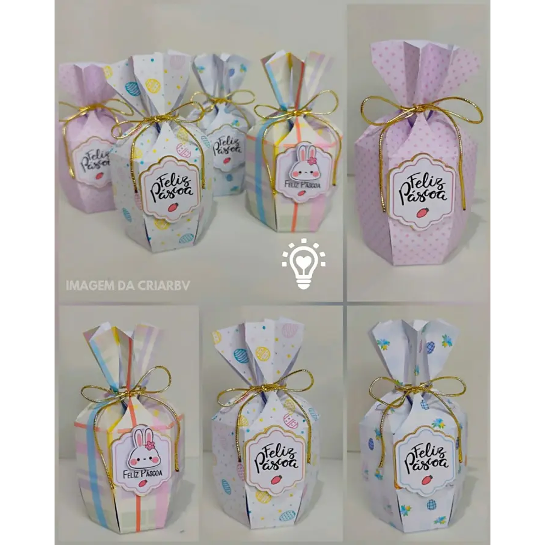 Arquivo De Corte Caixa Bombom Páscoa 1