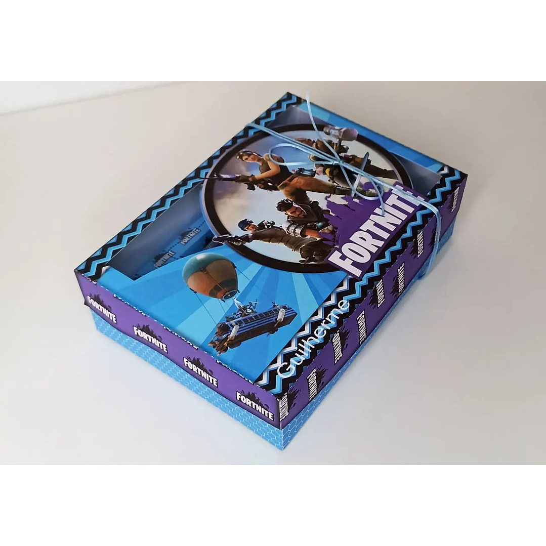 Arquivo de Corte Mini Confeiteiro Fortnite 1