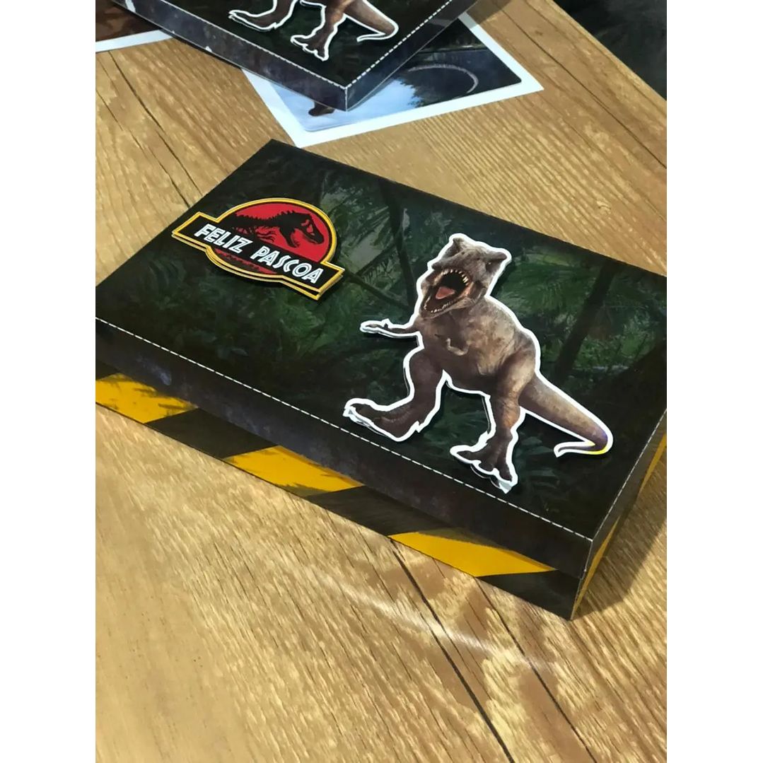 Arquivo de Corte Mini Confeiteiro Jurassic Park 1