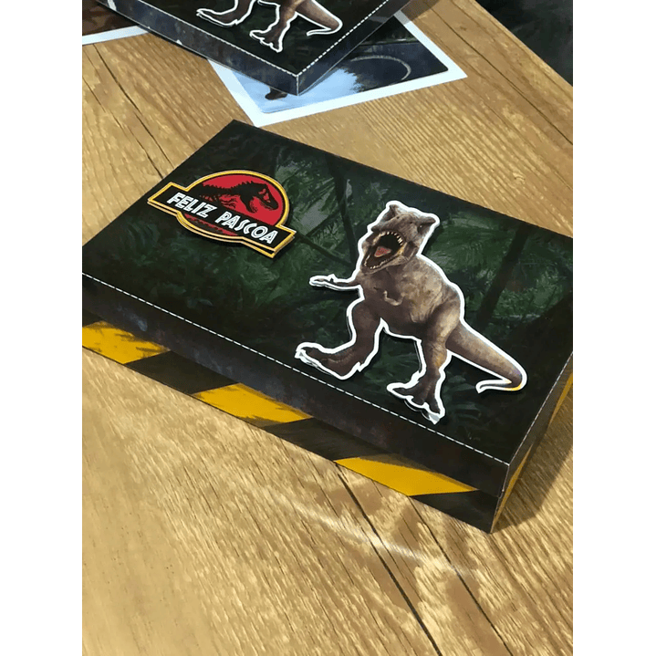 Arquivo de Corte Mini Confeiteiro Jurassic Park 1