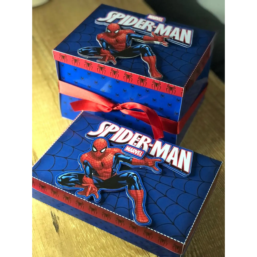 Arquivo de Corte Mini Confeiteiro Homem Aranha 1