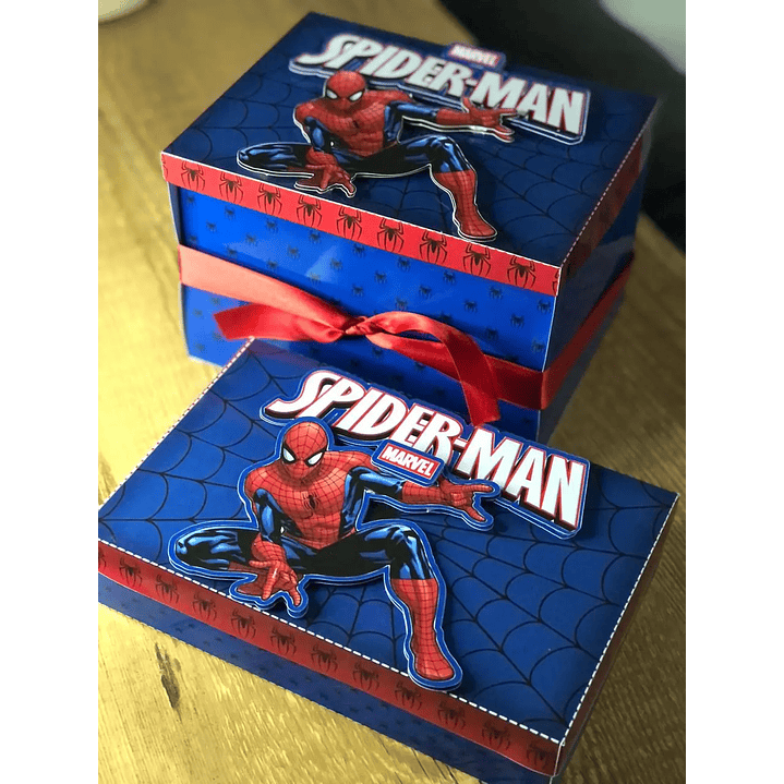 Arquivo de Corte Mini Confeiteiro Homem Aranha 1