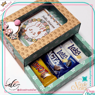 Arquivo Digital Caixa Pascoa (Arquivo em PDF, DXF e SVG)