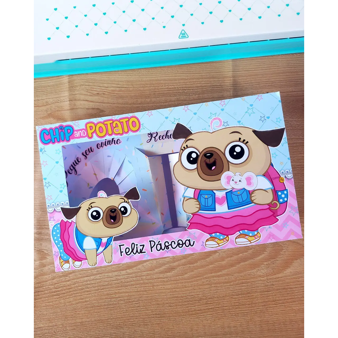 Caixa de Ovo de Colher Chip e Potato 1