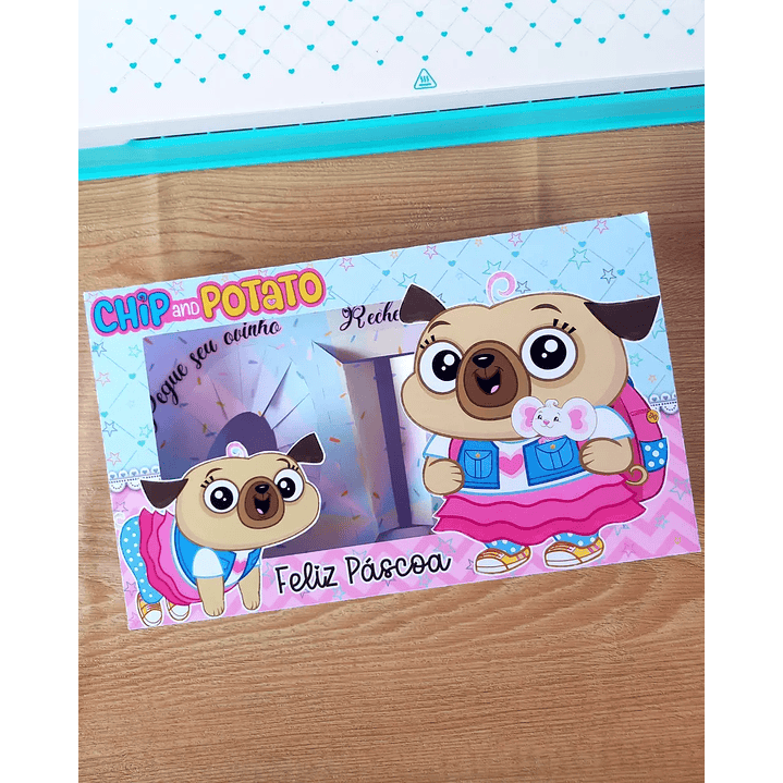 Caixa de Ovo de Colher Chip e Potato 1