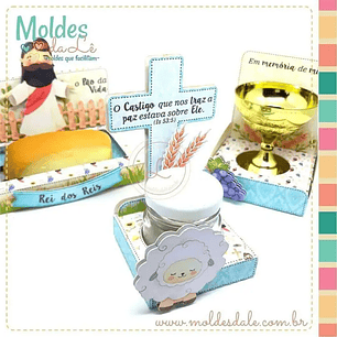 Arquivo Digital Kit Pascoa (Arquivo em PDF SVG e DXF)