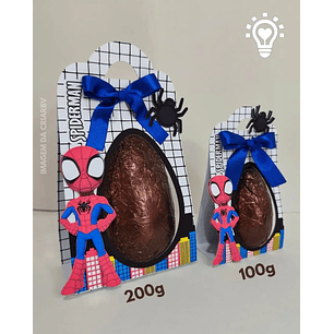 Arquivo Caixa Ovo de Páscoa Homem Aranha 