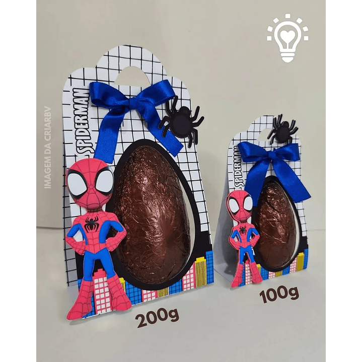 Arquivo Caixa Ovo de Páscoa Homem Aranha  1