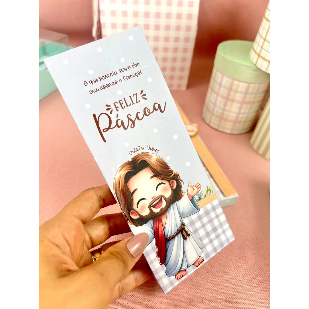 Arquivo de Corte Páscoa Porta Barra de Chocolate  2