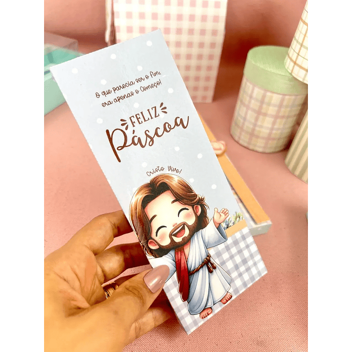 Arquivo de Corte Páscoa Porta Barra de Chocolate  2