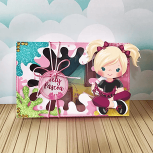 Arquivo de Corte Porta Ovo de Pascoa Slime 