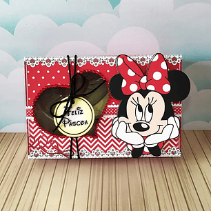 Arquivo de Corte Porta Ovo de Pascoa Minnie 