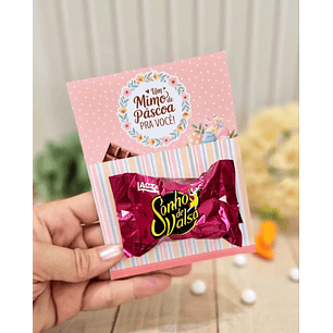 Arquivo de Corte Card Bombom  Páscoa