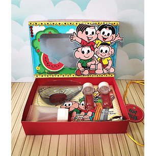 Arquivo de Corte Porta Ovo de Pascoa Turma da Monica 