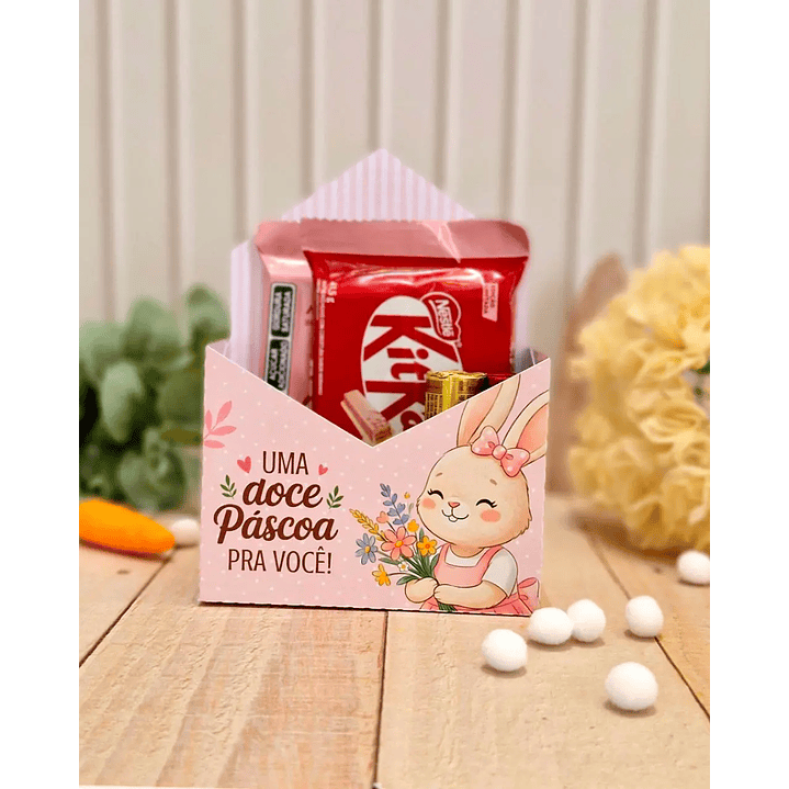 Arquivo de Corte Caixa Envelope Páscoa 1