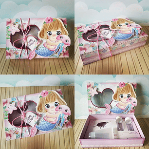 Arquivo de Corte Porta Ovo de Pascoa Sereia