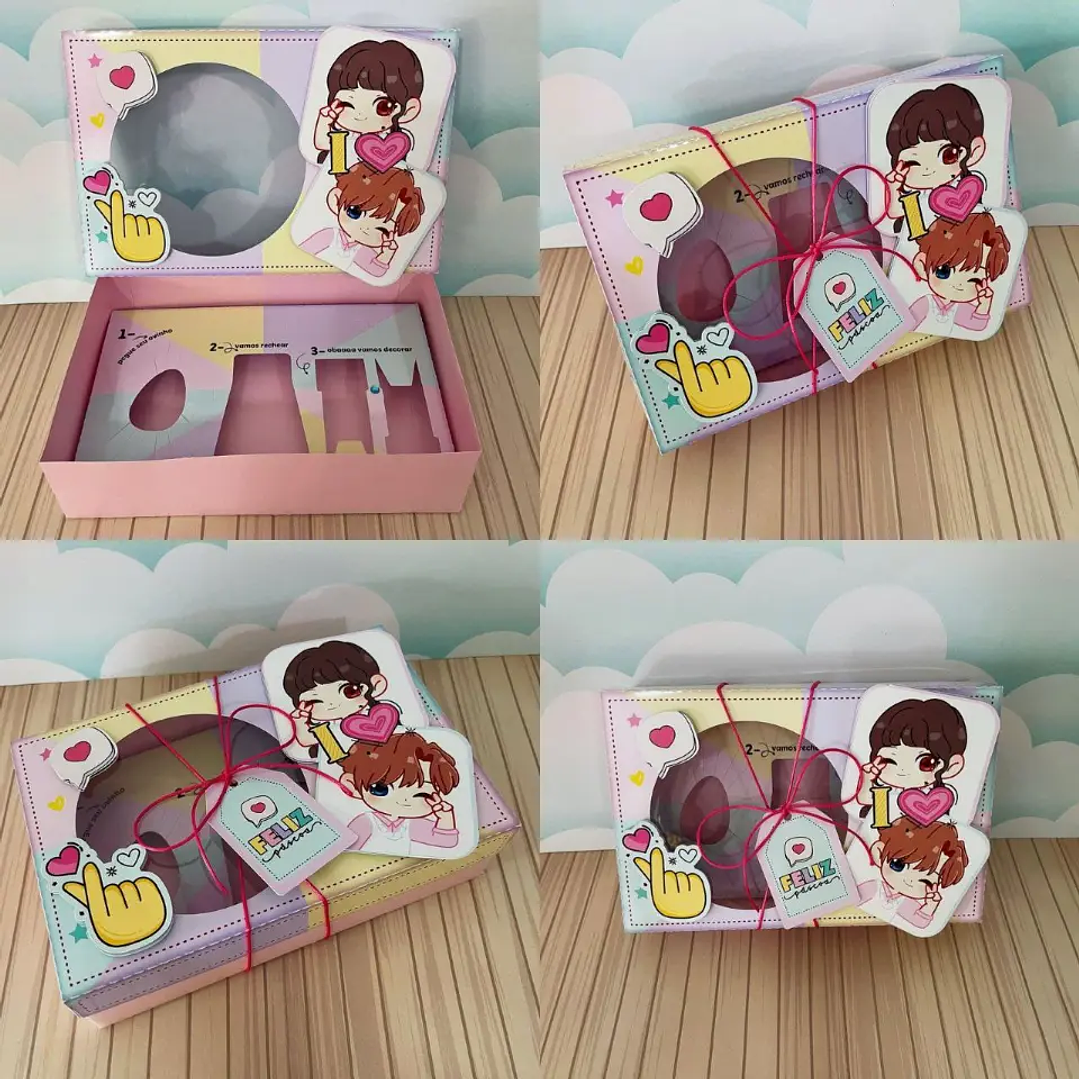 Arquivo de Corte Porta Ovo de Pascoa Dorama  1