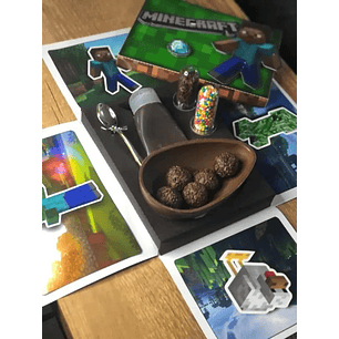 Arquivo de Corte Porta Ovo de Pascoa Minecraft 