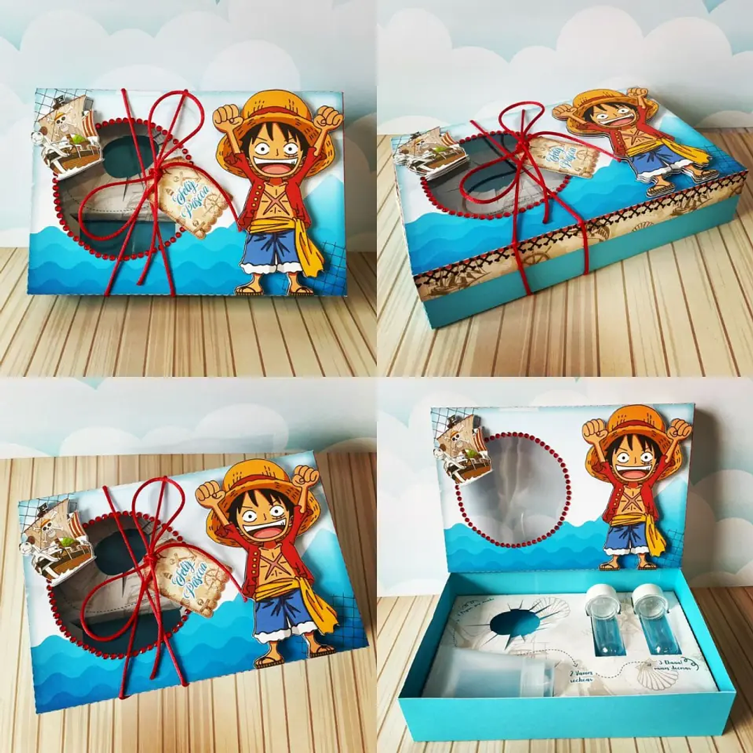 Arquivo de Corte Porta Ovo de Pascoa One piece 1