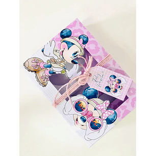 Arquivo de Corte Porta Ovo de Pascoa Minnie Safari 