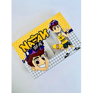 Arquivo de Corte Porta Ovo de Pascoa Natan por ai