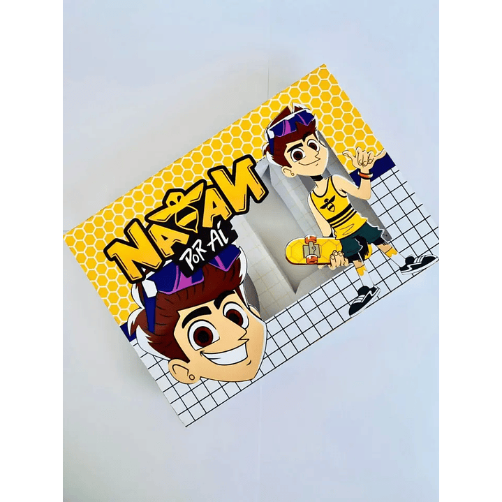 Arquivo de Corte Porta Ovo de Pascoa Natan por ai 1