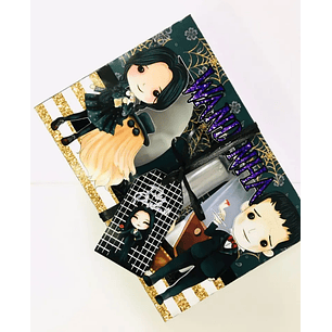 Arquivo de Corte Porta Ovo de Pascoa Wandinha