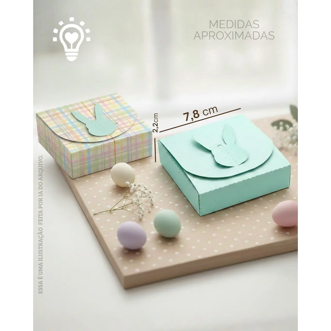 Arquivo de Corte Páscoa Carteirinha Coelho 1