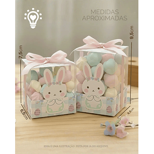 Arquivo de Corte Caixa Para Guloseimas Páscoa