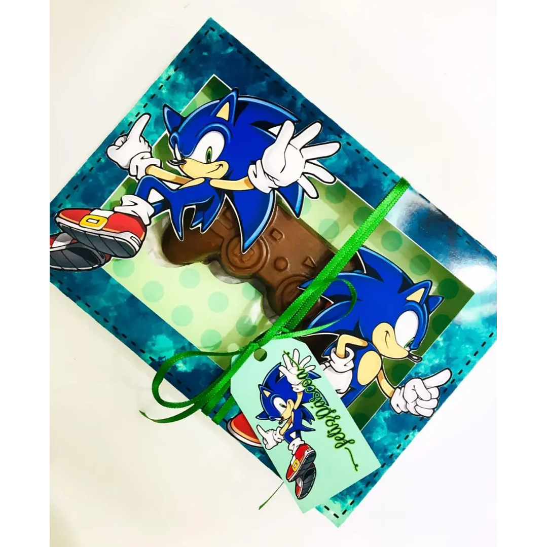 Arquivo de Corte Porta Ovo de Pascoa Sonic  1