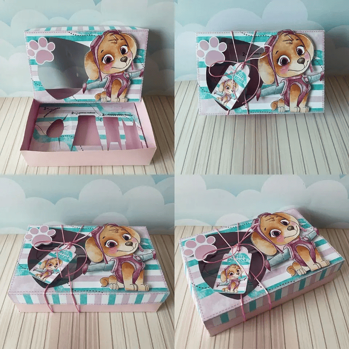 Arquivo de Corte Porta Ovo de Pascoa Sky 1