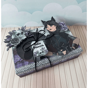 Arquivo de Corte Porta Ovo de Pascoa Wandinha